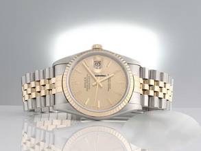 Thumbnail von Rolex Datejust 36 36mm 16233 Edelstahl Gelbgold 750 Automatik Stainless Steel 18kt Yellow Gold Jubilé-band Chronometer Oyster