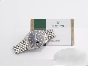 Thumbnail von Rolex Datejust 36 126284 Rbr 2019 Stahl Weissgold 750 Diamanten Automatik Stainless Steel 18kt White Gold Jubilé-band Chronometer Oyster Blue Dial