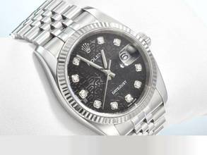 Thumbnail von Rolex Datejust 36 36mm 116234 Stahl Weissgold 750 Diamanten Automatik Gold