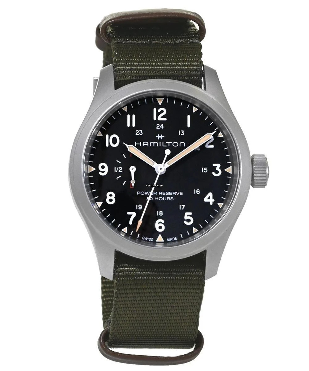  Hamilton Khaki Field Mechanical Power Reserve Ref. H69509930 