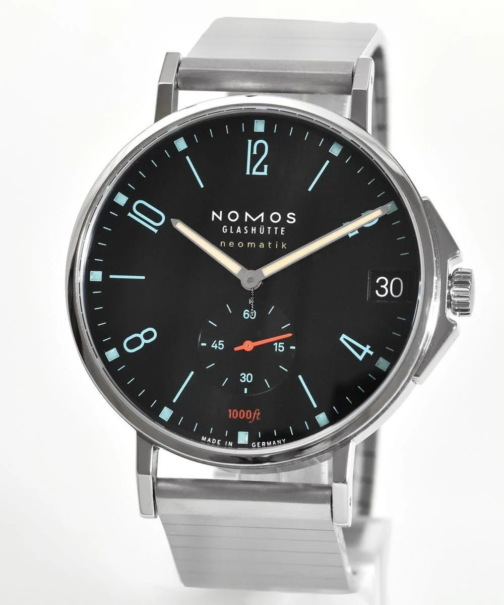  NOMOS Tangente Neomatik Sport Neomatik 42 Datum Blauschwarz Ref. 581 