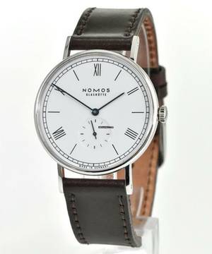  NOMOS Ludwig 38 emailleweiß Ref. 237 
