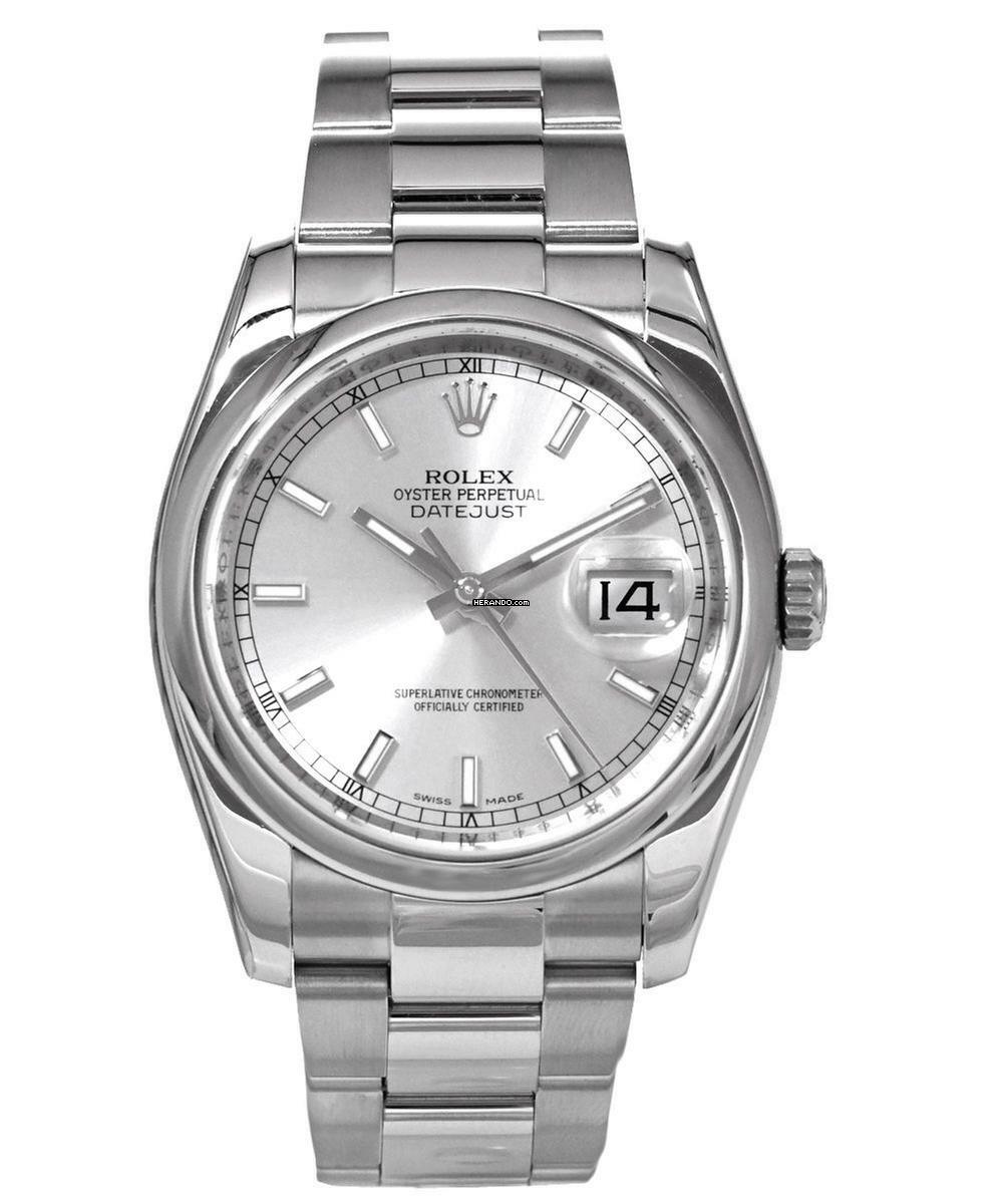 Rolex Datejust 36 Ref. 116200 - Komplettrevision 10.2025 bei Rolex
