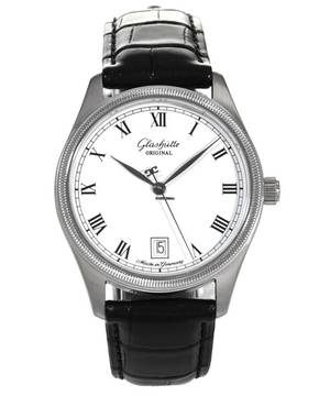  Glashütte Original Klassik Handaufzug Ref. 1-12-55-02-03-04 Selten - Komplettrevision bei Original 10.2025 
