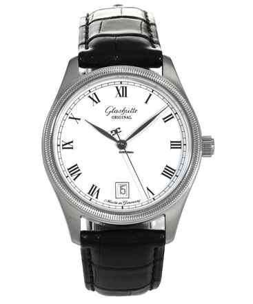  Glashütte Original Klassik Handaufzug Ref. 1-12-55-02-03-04 Selten - Komplettrevision bei Original 10.2025 
