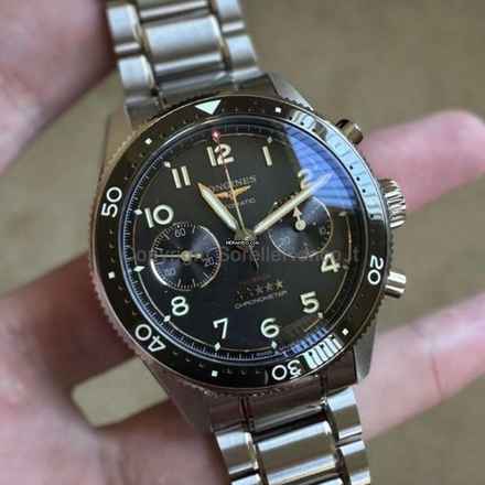  Longines Spirit FLYBACK TITANIUM NEW FULL SET 