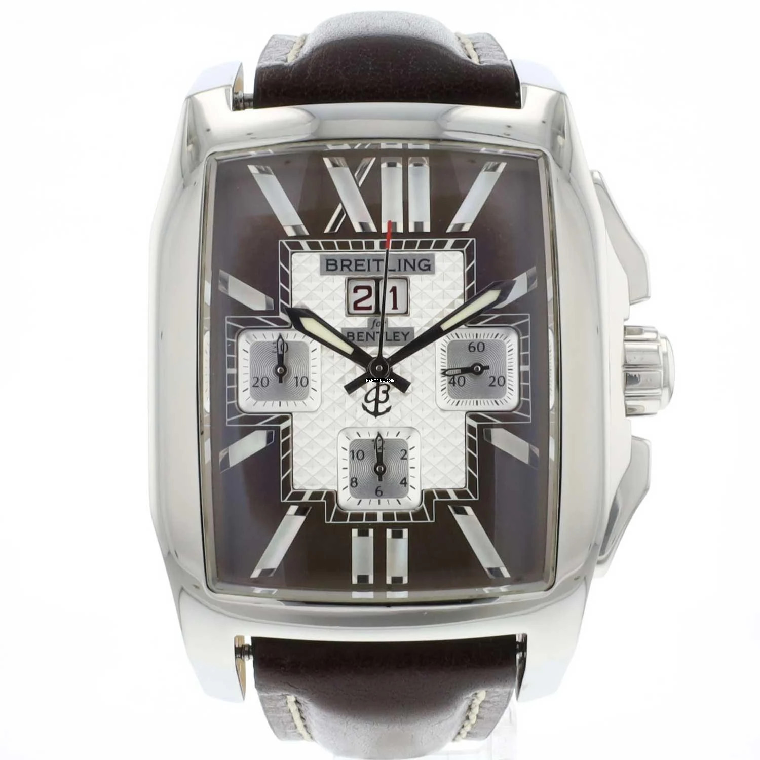 Breitling Bentley Flying B Chrono Steel Brown Dial