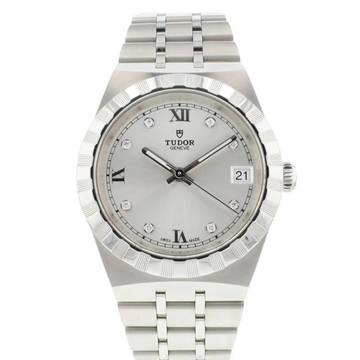  Tudor Royal Day-Date 34 Silver Diamond Dial Like NEW '25 