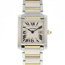 Thumbnail von Cartier Tank Française MM Steel Gold Date