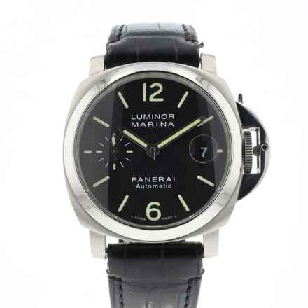  Panerai Luminor Marina Automatic 40 Acciaio Black Dial 