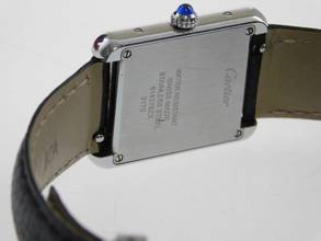 Thumbnail von Cartier Tank Solo 31 x 24mm im Top Zustand mit original Band und Faltschließe Cartier Box geliefert in der original Box