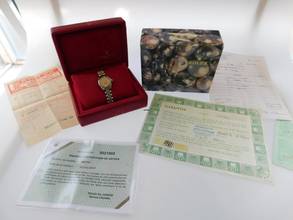 Thumbnail von Rolex Lady-Datejust Stahl Weißgold mit Porcelain Dial im Full Set plus Revision Full Set plus Revisionsbeleg und Erstkaufrechnung v 1979