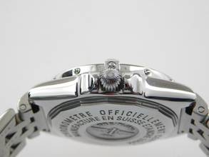 Thumbnail von Breitling Callisto Stahl 36mm mit original Breitling Diamantlünette und MOP Diamond im Best Zustand Factory Diamond Bezel and Dial