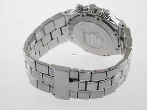 Thumbnail von Vacheron Constantin Overseas Chronograph Automatik Stahl im Top Zustand mit silbernen Blatt