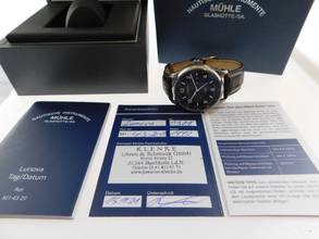 Thumbnail von Mühle Glashütte Lunova Tag / Datum im Full Set aus 05-2021 im Top Zustand