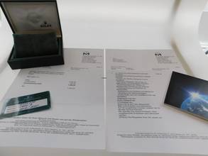 Thumbnail von Rolex Day-Date 36 mit Rolex Service Papieren von 2020 Day-Date 18 Karat Gelbgold im Top Zustand blaues Blatt LC 100 deutscher Wochentag