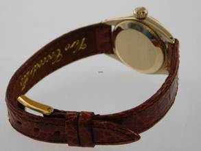 Thumbnail von Rolex Oyster Perpetual Lady Oyster Perpetual 18 Karat Gelbgold 25mm Damenuhr sehr selten von 1962