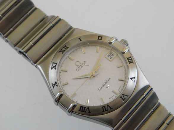  Omega Constellation Herrenuhr 34mm im Top Zustand volles original Omega Stahlband 