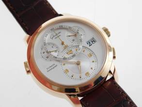 Thumbnail von Glashütte Original PanoMaticChrono Flyback Chronograph 18 Karat Rosegold wie Neu 42,5 mm
