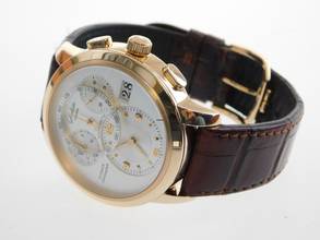 Thumbnail von Glashütte Original PanoMaticChrono Flyback Chronograph 18 Karat Rosegold wie Neu 42,5 mm