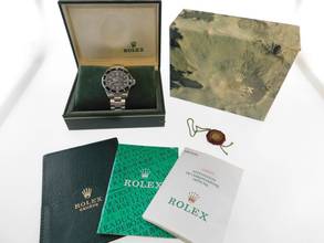 Thumbnail von Rolex Submariner Date 16610 LC 100 1993 Tresoruhr im FULL SET Tritium Rarität