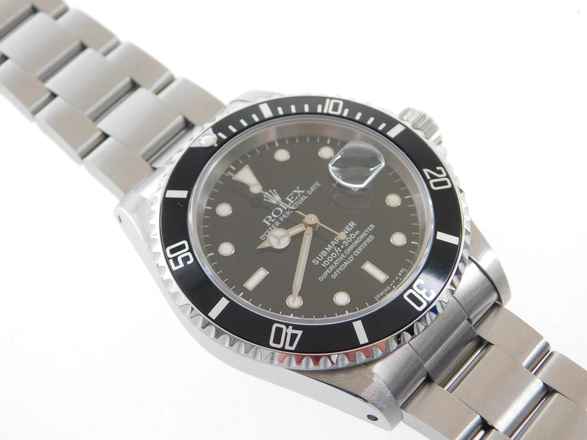  Rolex Submariner Date 16610 LC 100 1993 Tresoruhr im FULL SET Tritium Rarität 