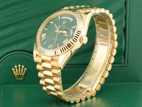 Thumbnail von Rolex Day-Date 40 228238 Green Roman Dial - New 2025