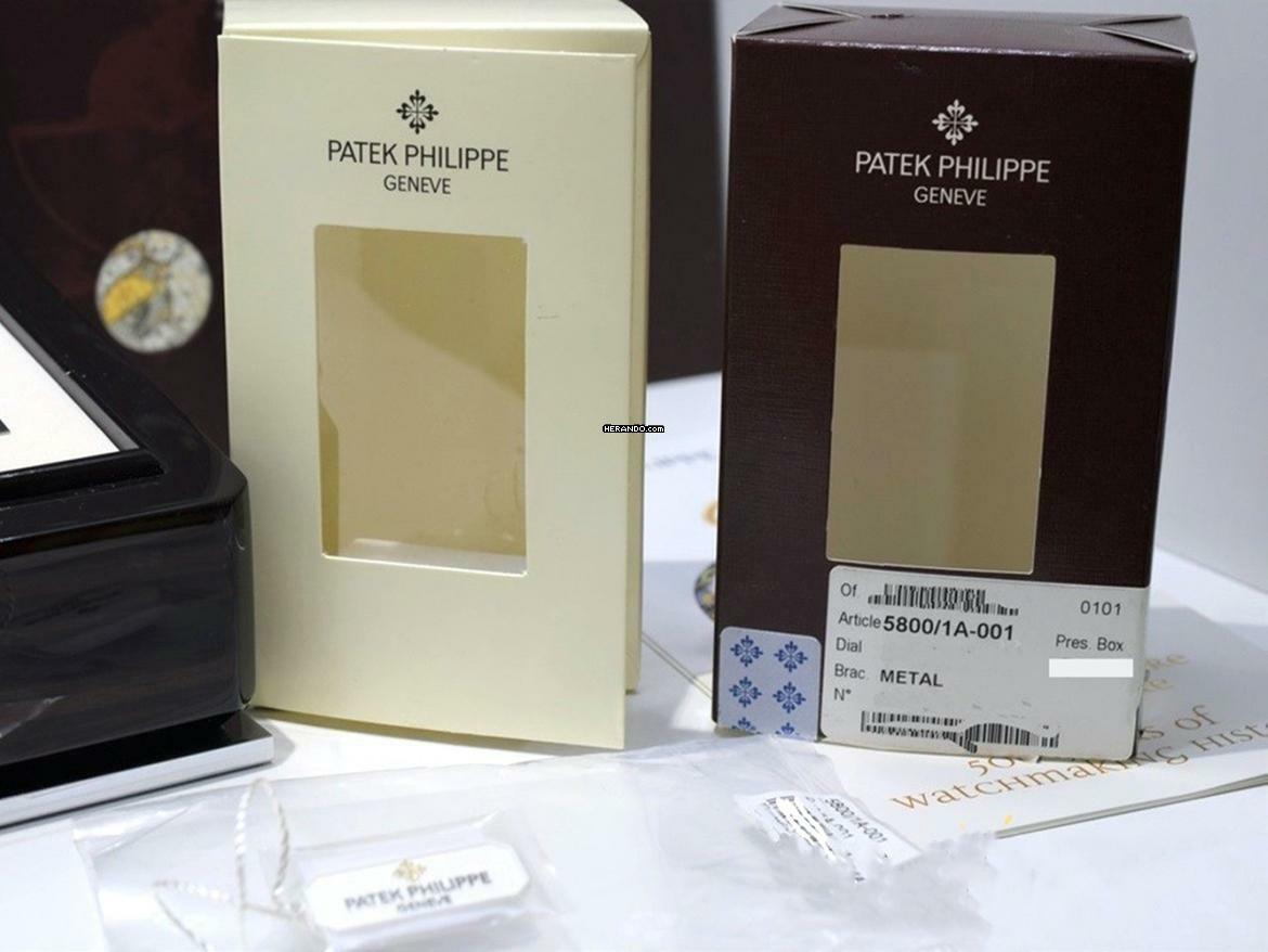 Thumbnail von Patek Philippe Nautilus 5800/1a-001 Very Rare Full Set