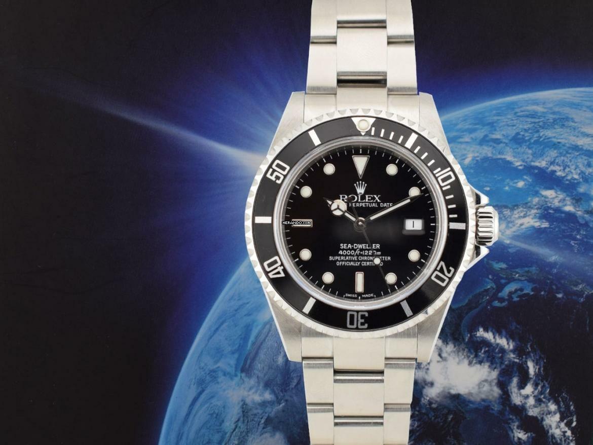  Rolex Sea-Dweller 4000 16600 2003 - Like New Full Set + Toolkit 