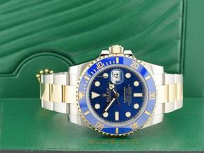 Thumbnail von Rolex Submariner Date 116613lb Like New 2016 - Full Set Ita