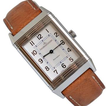  Jaeger-LeCoultre Reverso Classique Classic 252.8.86 silver dial Full Set 