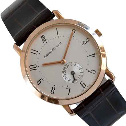  Audemars Piguet Classic date OR25660 Silver dial rose gold 18KT 