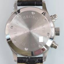 Thumbnail von IWC Fliegeruhr Chronograph Pilot IW3740 chronograph date black dial quartz 1988 Full Set