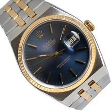 Thumbnail von Rolex Datejust Oysterquartz 17013 Soleil blue dial 1990 Full Set
