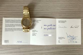 Thumbnail von IWC Ingenieur SL 9236 Antimagnetic 40.000 A/m yellow gold 18KT Full Set