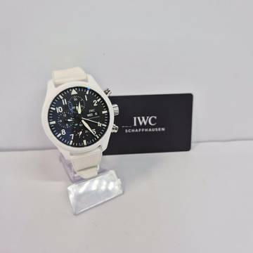  IWC Fliegeruhr Chronograph Top Gun Pilot Chronograph Top Gun Lake Tahoe 44mm Automático Completo 