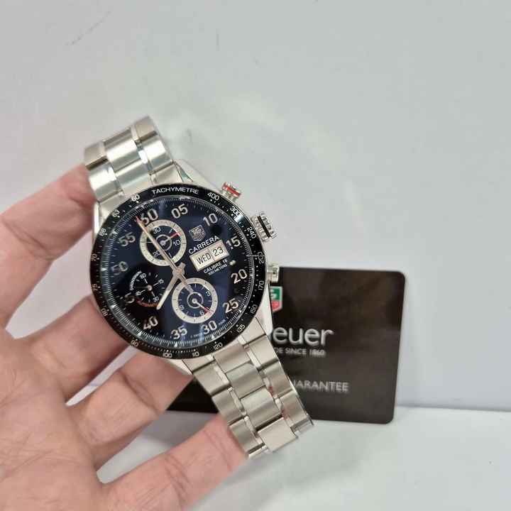  TAG Heuer Carrera Calibre 16 43mm Automático Completo 