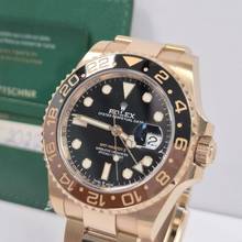 Thumbnail von Rolex GMT-Master II Rootbeer Full Rose Gold 40mm Completo