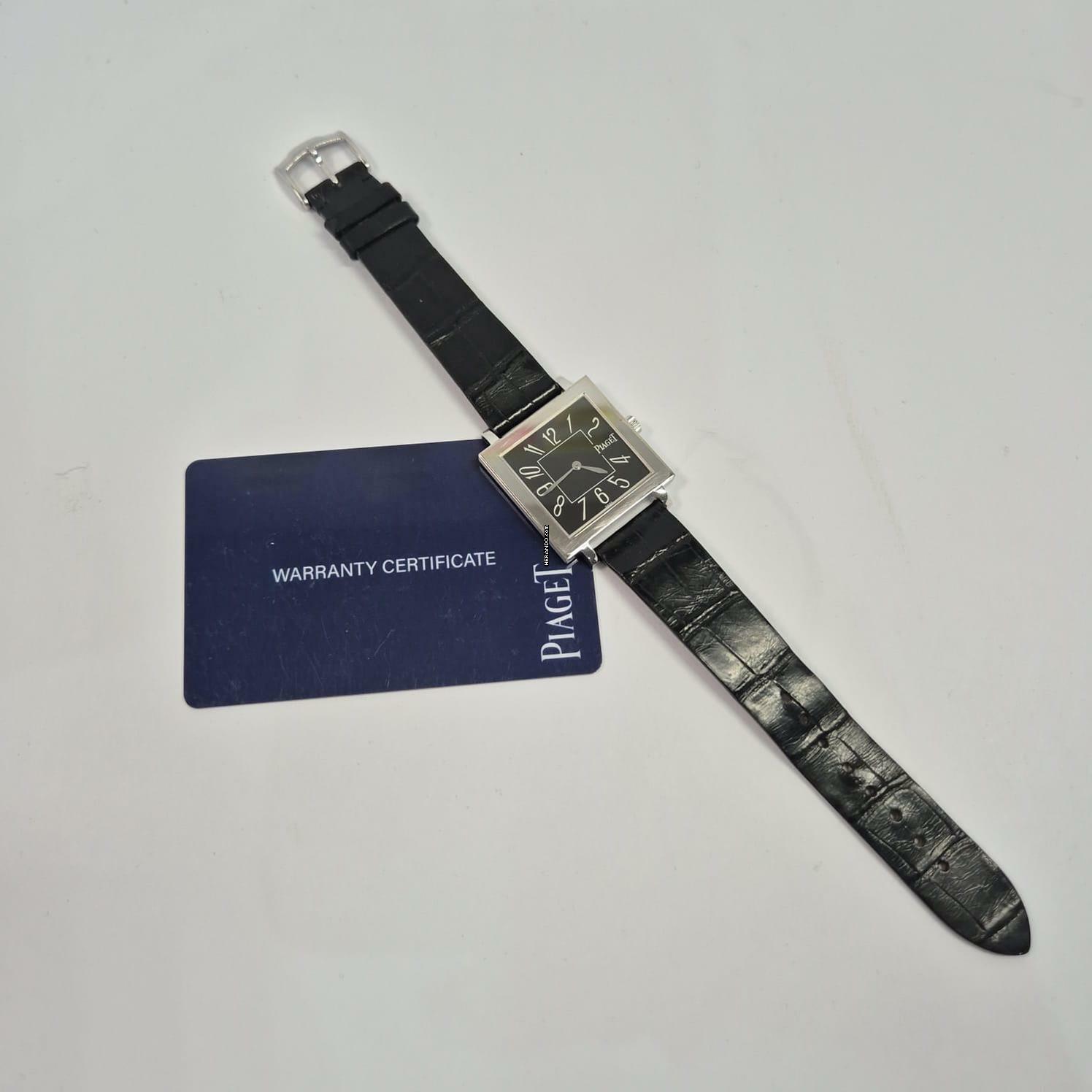 Thumbnail von Piaget Altiplano Ouro Branco 30x30mm Quartz Completo