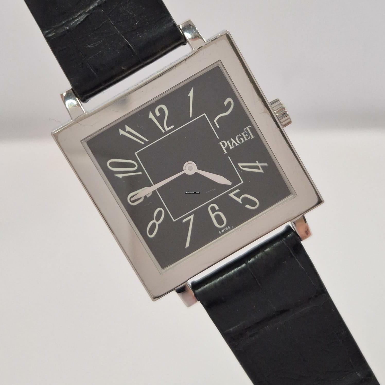 Thumbnail von Piaget Altiplano Ouro Branco 30x30mm Quartz Completo