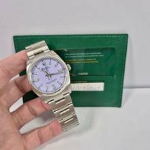 Thumbnail von Rolex Oyster Perpetual 36 36mm Lavanda Automático Completo
