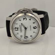 Thumbnail von Panerai Luminor Base 8 Days White Dial Corda 44mm Completo