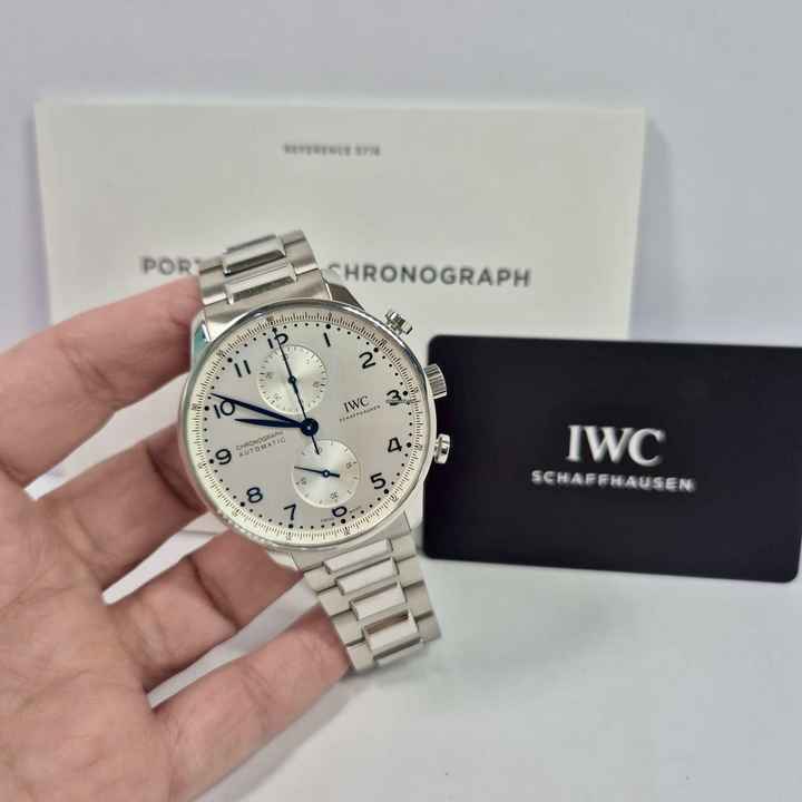  IWC Portugieser Chronograph 41mm Automático Completo 