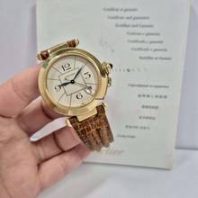 Thumbnail von Cartier Pasha Yellow Gold 38mm Automático Completo