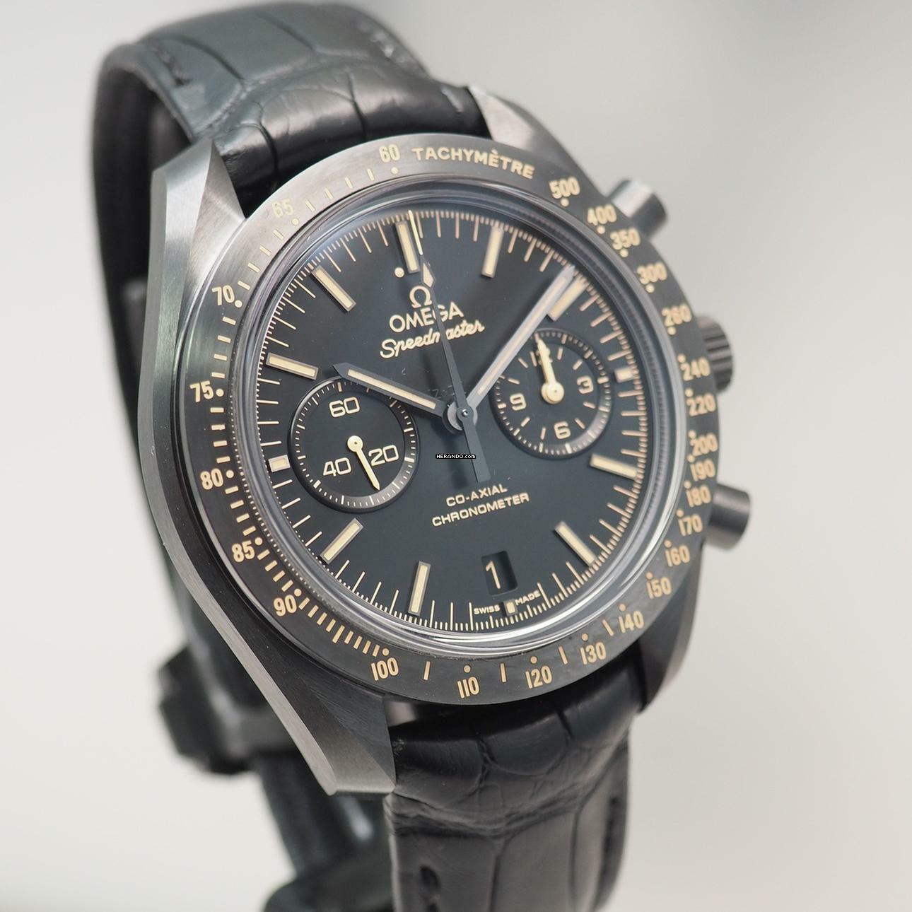 Thumbnail von Omega Speedmaster Dark Side Of The Moon Ceramic Box+Papiere