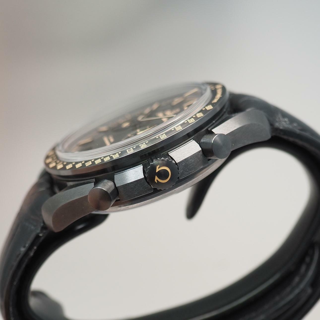 Thumbnail von Omega Speedmaster Dark Side Of The Moon Ceramic Box+Papiere