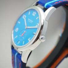 Thumbnail von NOMOS Club Automat Datum Signalblau Ref.: 777 Box+Papiere 2024 Full Set