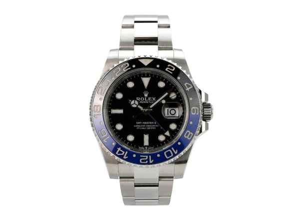 Rolex GMT-Master II Edelstahl 126710BLNR Oyster-Band 