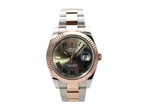 Thumbnail von Rolex Datejust 41 Edelstahl Everose-Gold Ref. 126331 Slate Römisch