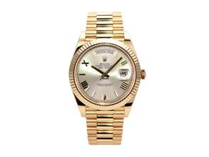 Thumbnail von Rolex Day-Date 40 Gelbgold Ref. 228238 Silber Römisch